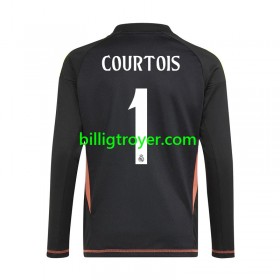 Billige Fotballdrakter Real Madrid Thibaut Courtois 1 Keeper Bortedraktsett 2024/25 Kortermet